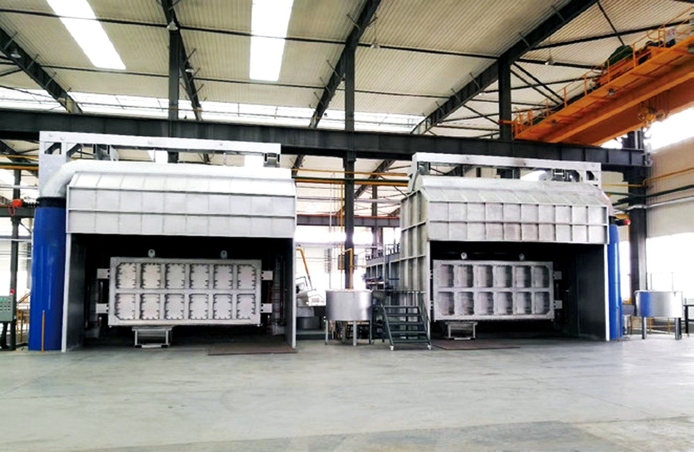 Stationary Furnace — Diagonal Door